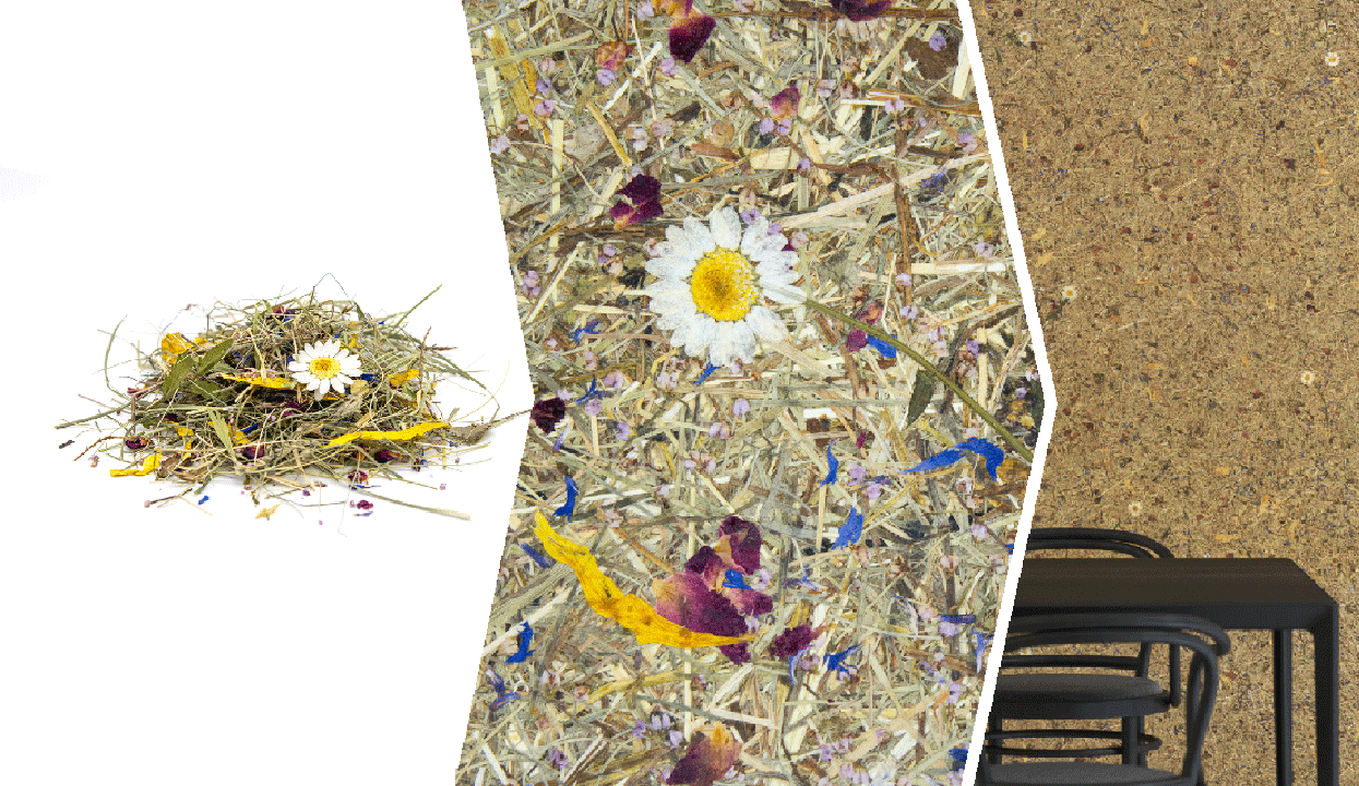 тапети от естествен материал